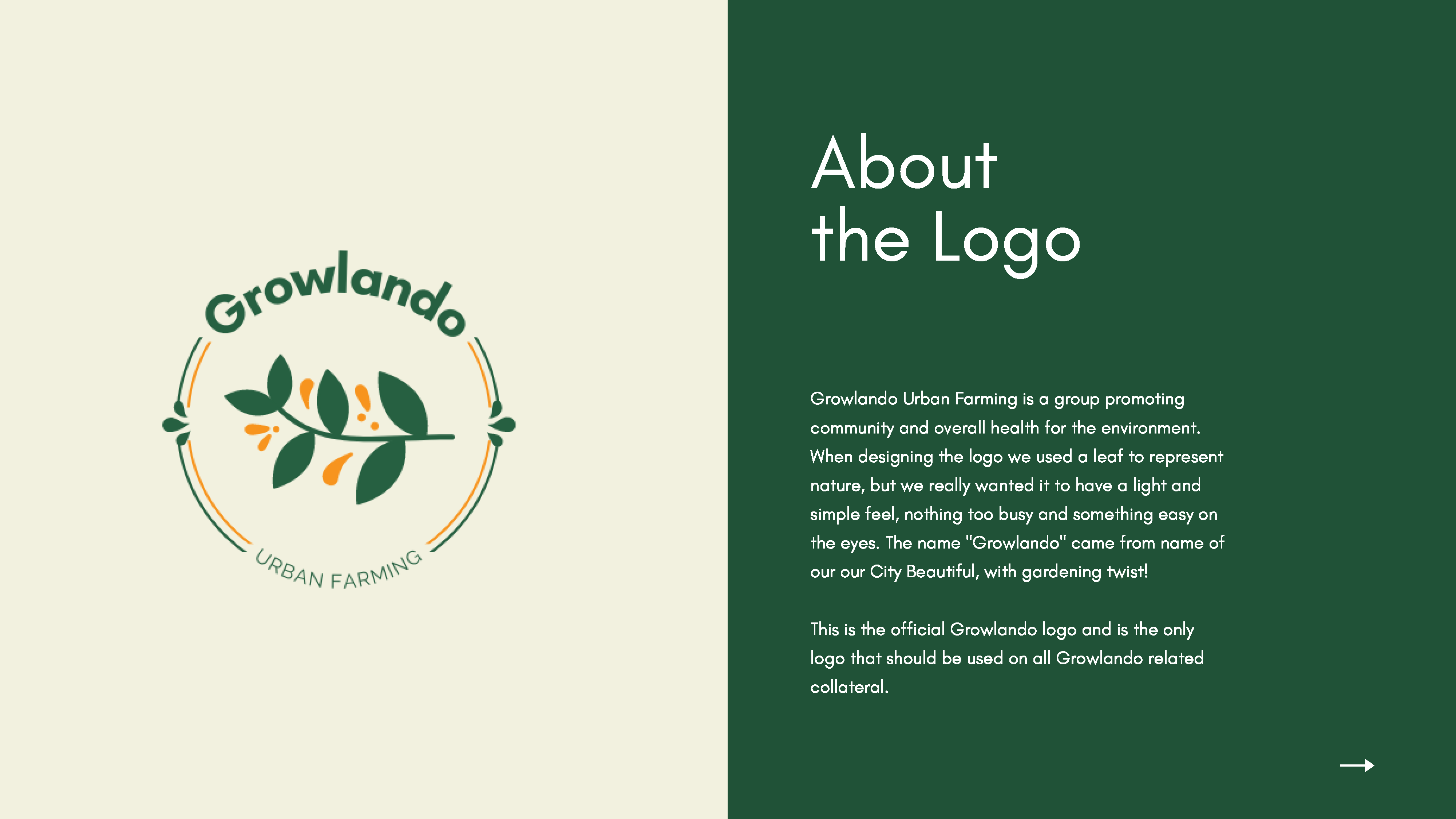 Growlando style guide page 3
