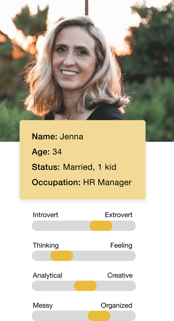 Portrait and info of Jenna